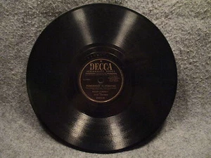 78 RPM 10" Record Dick Haymes Im Always Chasing Rainbows & Tomorrow Decca 23472 - Picture 1 of 3