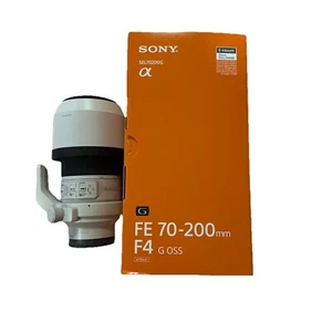 Sony 70-200mm F4 G OSS E Mount Slightly Used With Original Box And Packaging! - Picture 1 of 3