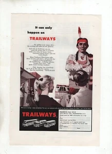 "It can only happen on Trailways" - Annuncio rivista vintage - 1959 - #2 - Foto 1 di 2
