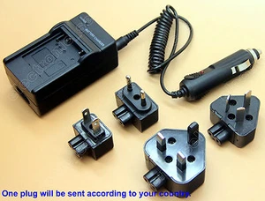 BP-DC10 BP-DC10E Battery Charger for Leica D-LUX 5, D-LUX5E, D-LUX 6, D-LUX6E - Picture 1 of 5