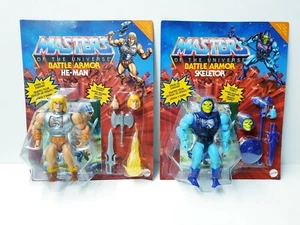 MOTU Masters of the Universe BATTLE ARMOR HE-MAN + SKELETOR Deluxe MATTEL - Bild 1 von 4