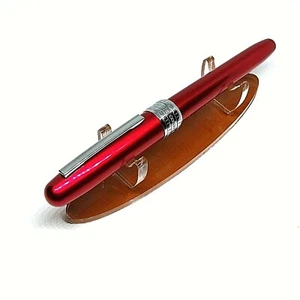 Rare Brown Fountain Pen Holder, Desk Pen Display Stand - Storage Office Decor - Picture 1 of 5