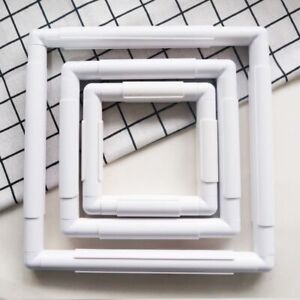 Plastic Embroidery Hoop Square Cross Stitch Hoop DIY Embroidery Frame  Sewing
