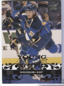 Patrik Berglund RC Young Guns #242 2008-09 cubierta superior 042020DBCD - Imagen 1 de 2