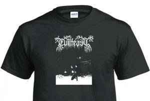 T-shirt Evilfeast metallo nero - Foto 1 di 1