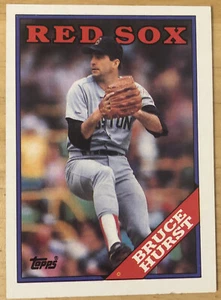Topps '88 MLB Trading Card - #125 Bruce Hurst - Boston Red Sox - Bild 1 von 2