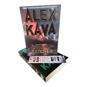 A Perfect Evil & The Soul Catcher by Alex Kava Lot -Crime Novel Thriller Mystery - Picture 1 of 13