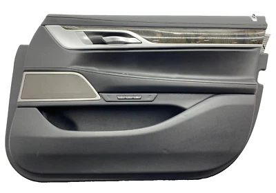 BMW 750I 2016-2022 panel de moldura de puerta delantera derecha 7448498 Foto 1 de 4