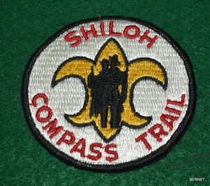 BOY SCOUT TRAIL PATCH - SHILOH COMPASS TRAIL - - KOSTENLOSER VERSAND - Bild 1 von 3