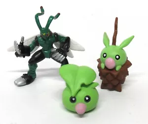 Bandai Digimon 1,5" H-T Leafmon Minomon Stingmon Mini - Imagen 1 de 2