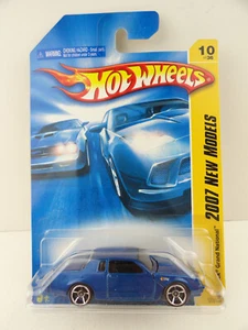 2007 Hot Wheels New Models #10 Buick Grand National (Blue Kmart Exclusive) - Picture 1 of 6