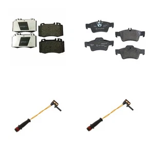 Hella Front Rear Low-Met Disc Brake Pad w/ Sensors Kit For C219 CLS550 RWD Sedan - Picture 1 of 1