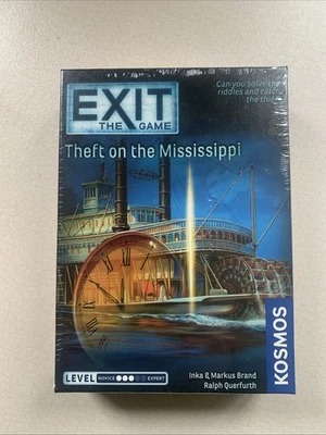 Exit Game Theft on the Mississippi Thames & Kosmos Escape Room Board Brand New - Image 1 of 3