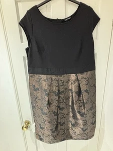 Autograph Women’s Black Bronze Dress Size 22 - Picture 1 of 15