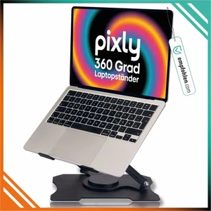 Laptop Stand 360° Rotating Height Adjustable Notebook Holder Notebook Stand - Picture 1 of 8