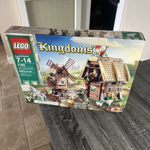 LEGO Kingdoms 7189 Mill Village Raid - New Unopened, Sealed Castle Set - Retired - Picture 1 of 8