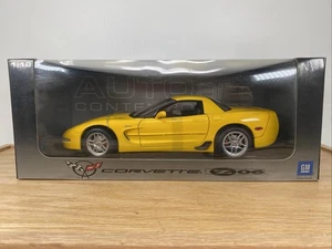 1/18 AUTOart 2001 Chevrolet Corvette Z06 Millennium Yellow 71063 ! - Picture 1 of 16
