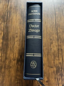Doctor Zhivago - Boris Pasternak Signed By Nicholas Pasternak Folio Society Rare - Picture 1 of 22