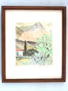 Farblithographie Herbert Breiter 6/100 signiert 1989. Aus der Vorzugsausgabe (B) - Picture 1 of 6