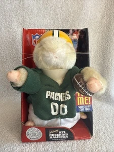 NFL Cheering Hamster Green Bay Packers 2003 Gemmy, Works, We Are The Champions - Bild 1 von 6