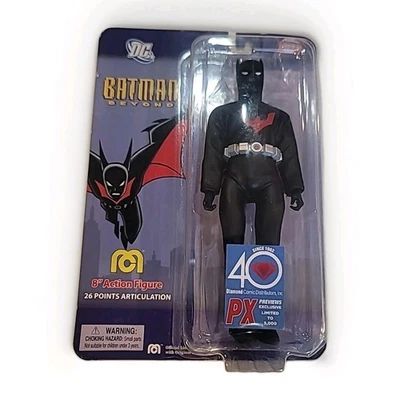 Figura de acción Mego DC Comics Batman Beyond PX vistas previas exclusiva * NUEVA Foto 1 de 2
