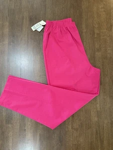 Vintage Cabin Creek Stretch Pants Pink Size 16 Tall Elastic Waist JCPenney NWT - Picture 1 of 8