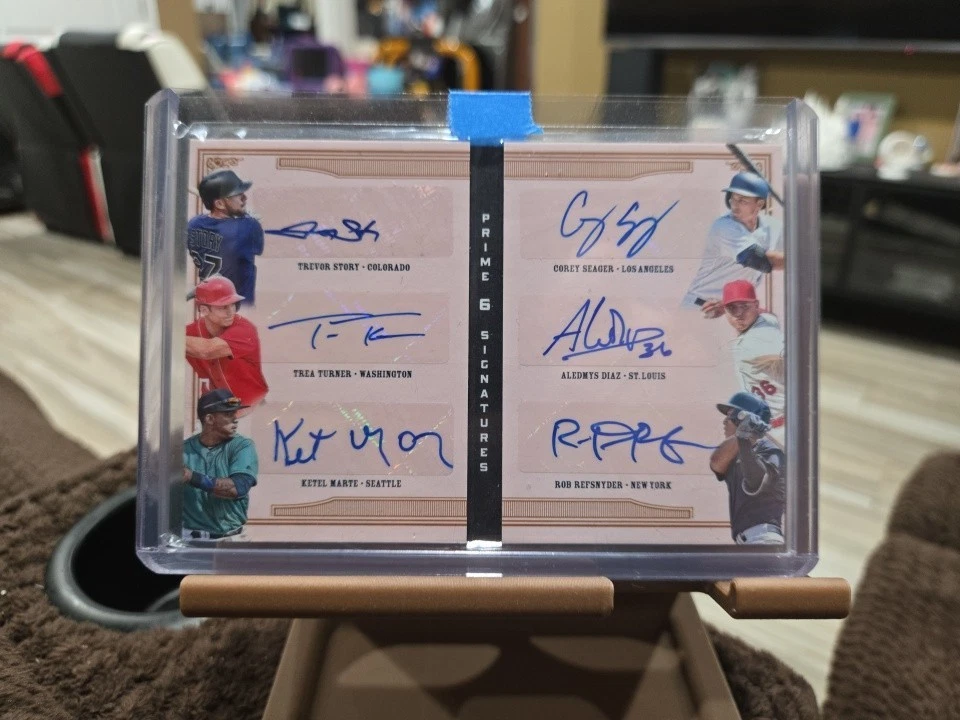 帕尼尼 PRIME CUTS 棒球 PSS-RSS 6 签名 — 第 1/2 张图片