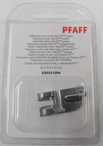 Pfaff 4mm Rollsaum mit IDT Fuß #820221096 - Bild 1 von 2