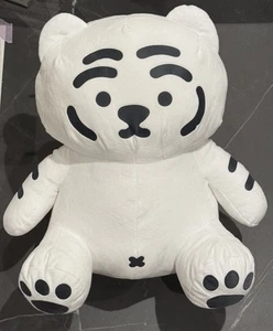 MuzikTiger Sitting Tiger Plush Toy Korean Character Stuffed Animal New 16” White - Picture 1 of 4