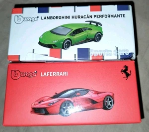 Supercar Bburago LaFerrari Huracan Matchbox Maserati MC12 Radical SR3 Hot Wheels - Bild 1 von 24