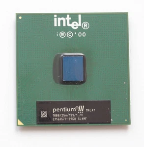 Socket 370 CPU - Intel Pentium III 1000 - 1GHz - SL4MF - Coppermine - TESTED - Picture 1 of 2