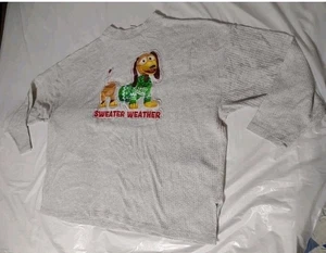 Disney Pixar Toy Story Slinky Dog Sweater Weather Thermal Long Sleeve XL  Shirt - Picture 1 of 19