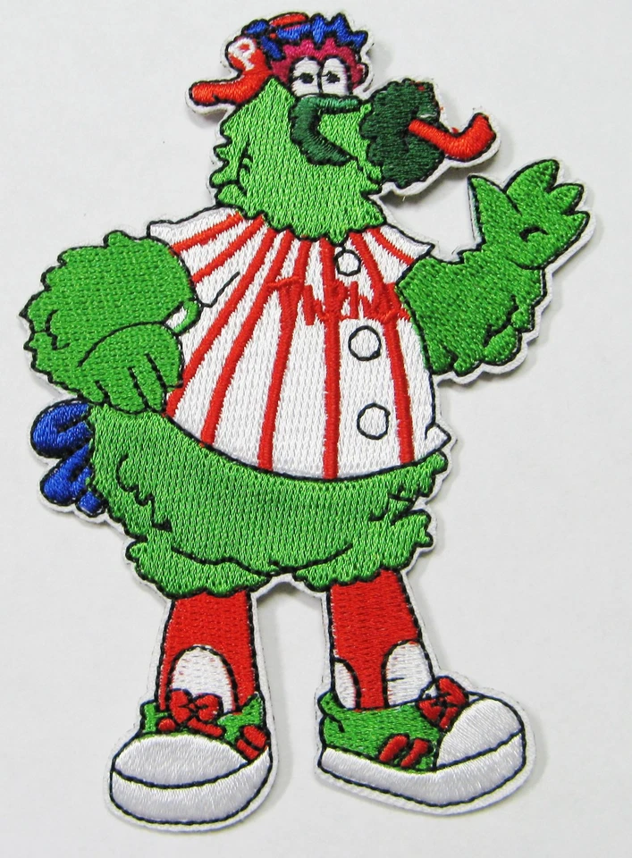 LOT OF (1) MLB BASEBALL PHILA. PHILLIES PHANATIC MASCOT EMBROIDERED PATCH # 63 - Image 1 of 1