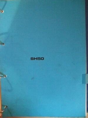 Genuine Honda SH50 SH80 Workshop manual Printed in 4 Languages 1980's - Image 1 of 4