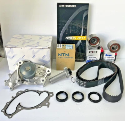 KIT COMPLETO DE BOMBA DE AGUA CON SELLOS DE CORREA DE DISTRIBUCIÓN OEM se adapta a TOYOTA LEXUS V6 1MZFE Foto 1 de 4