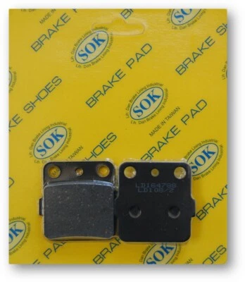 Pastillas de freno traseras aptas para Kawasaki Kef 300 Lakota 1995-2003 KEF300  Foto 1 de 2