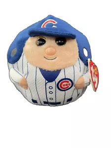 Ty Beanie Ballz Official MLB Chicago Cubs 5” Plush NWT! Baseball Team - Picture 1 of 3