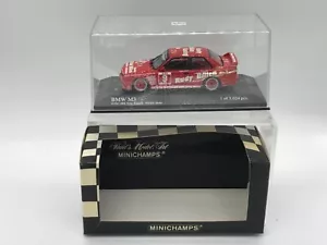 MINICHAMPS BMW E30 M3 RUDY BILLEN RACING #9 1988 1:43 BOXED LIMITED EDITION - Picture 1 of 12