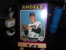 1998 TOPPS FINEST NOLAN RYAN ‘75 REPRINT #8