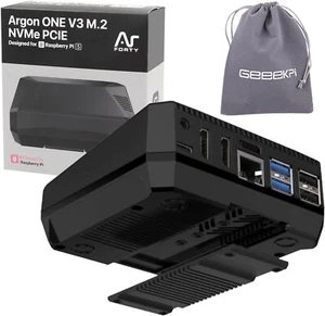 Argon One V3 M.2 NVME PCIE Boîtier pour Raspberry Pi 5 - Afbeelding 1 van 9
