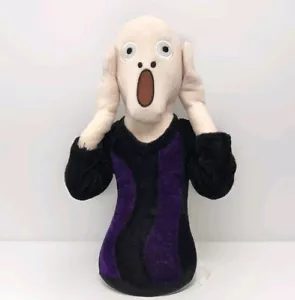 Muñeca de peluche Little Thinker Screaming Scream 13" trabajo gremio filósofo desempleado - Imagen 1 de 8