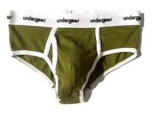 Neu UNDERGEAR International Male Army Green Ringer Cotton Slip Gr. M Unterwäsche - Bild 1 von 11