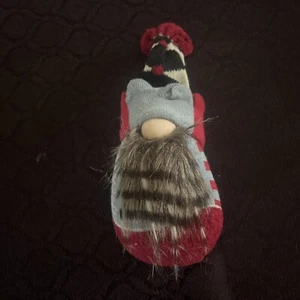 MacKenzie-Childs rot und blau Sockenwichtel (Handarbeit) - Bild 1 von 7