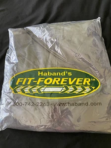 NEW Men's Haband Fit Forever Dress Pants Size 50 Length Short Charcoal Gray BNWT - Picture 1 of 5