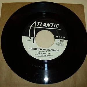 R&B 45 RPM RECORD - THE DRIFTERS - ATLANTIC 2117 - PROMO - Imagen 1 de 2