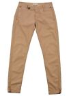 Diesel Women's Slim Fit Tapered Leg Chino Trouser Button Fly Carrot Pant Size 27