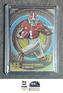2022-23 Bowman University Inception Jahmyr Gibbs Black Foil 10/10 #7 - Foto 1 di 2