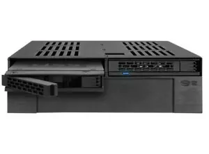 Icy Dock Expresscage 2x 2.5" Sas/sata Hdd/ssd Mobile Rack 3.5" Slot - Picture 1 of 5