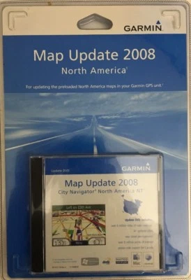 Garmin Map Update 2008 City Navigator North America NT DVD-RARE-SHIPS N 24 HOURS - Image 1 of 4