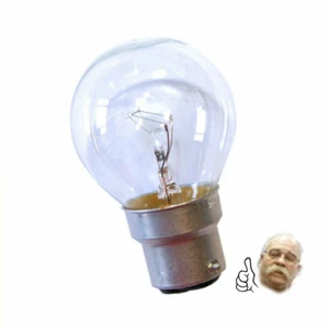 Lampadina Sfera Chiara incandescenza 25W attacco B22 220V general electric - Foto 1 di 2